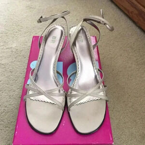 Brass Plum 2.25" nude strappy heels